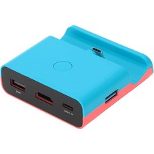 Portable Dock Tv Switch For Nintendo Usb 3.0 Lan Type C With 5 Interfaces