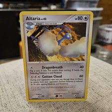 Altaria Pokemon TCG Great Encounters Rare Card #12/106