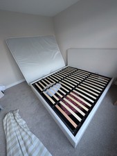 Ascot Ottoman Storage Bed - Natural - Super King