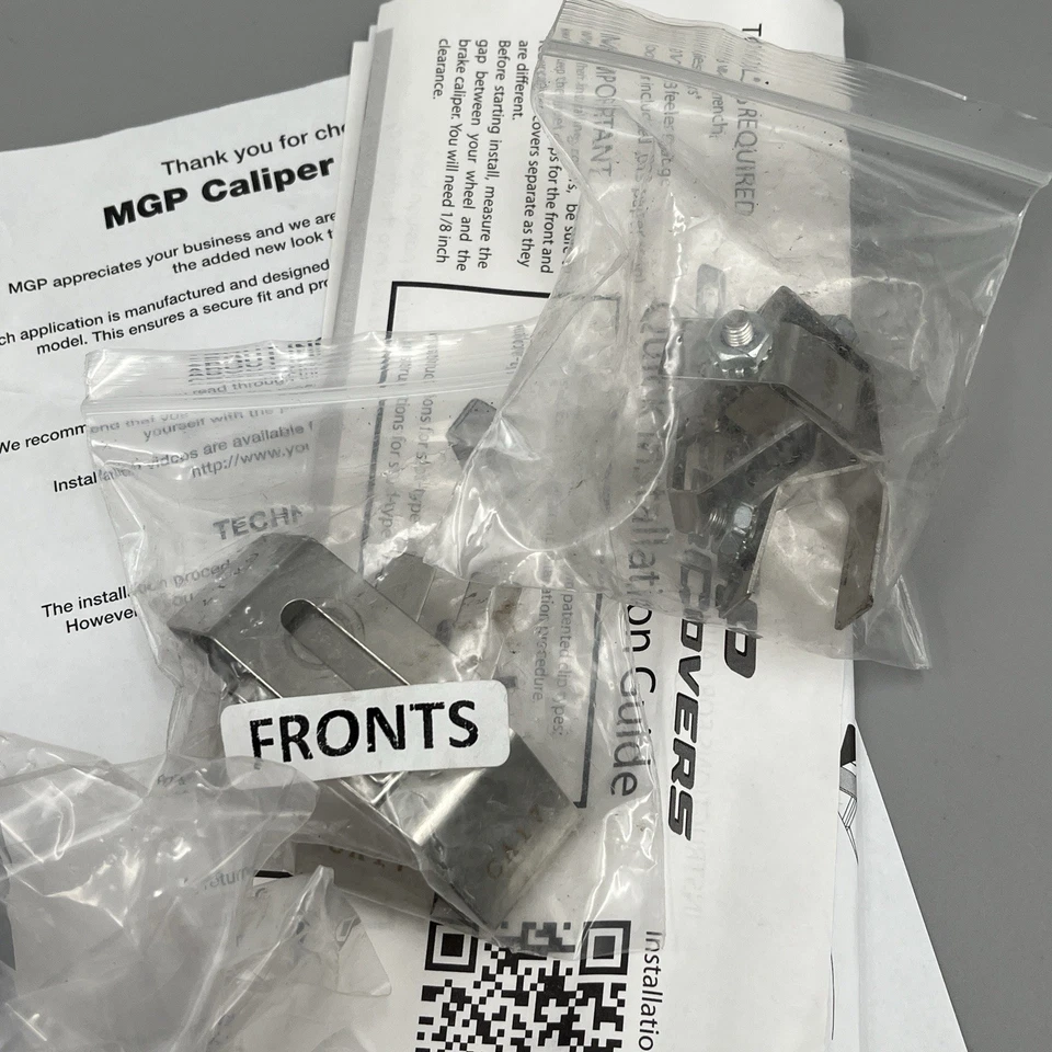 Cubiertas de pinza de freno MGP Honda Accord 2008-2012 6 cilindros Rojo i-VTEC - 20107SIVTRD Foto 4 de 4