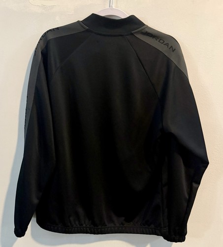 Nike Jordan Full Zipper Jacket NWT Adult Size Medium Black Charcoal Authentic - Picture 3 of 3