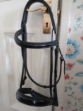 Full Patent Leather Bridle By  DRESSAGE DELUXE