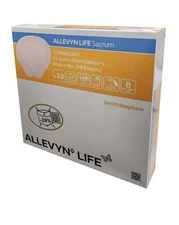 *10-Pieces* Smith & Nephew Allevyn Life Sacrum 8.5” x 9” Dressing 66801307