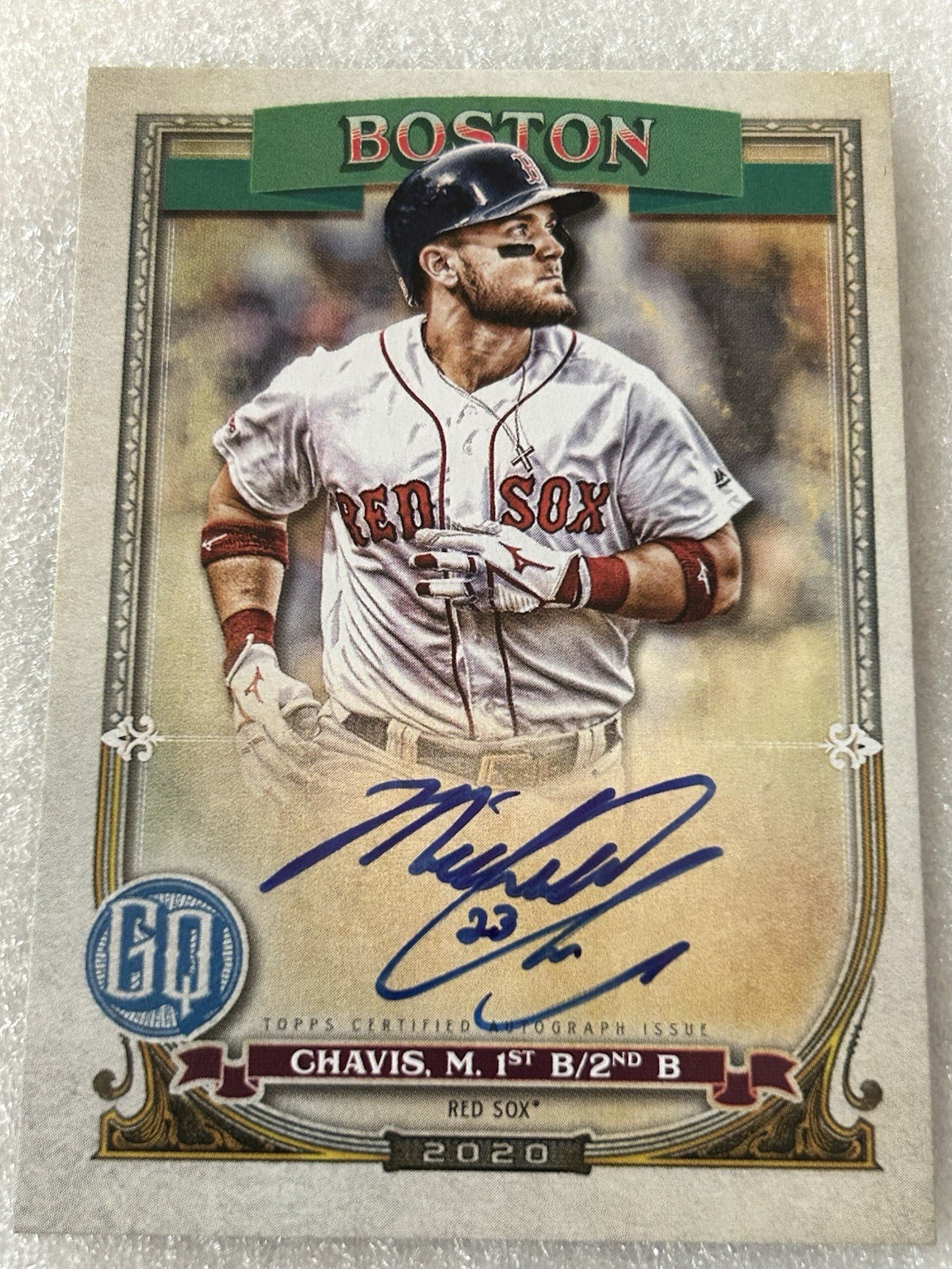K202,629 - 2020 Topps Gypsy Queen Autographs #GQAMCH Michael Chavis Auto