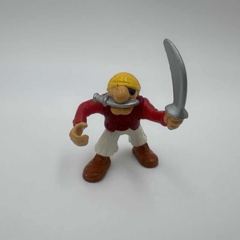 Vintage Fisher Price Great Adventures PIRATE w/SABER Yellow Bandana Replacement