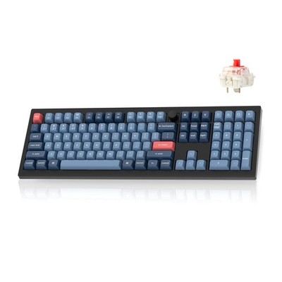 Keychron V6 Max Wireless Custom Mechanical Keyboard, 2.4 GHz Bluetooth QMK Fu...