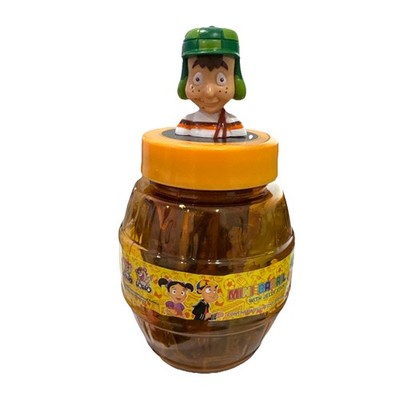 NEW Sealed El Chavo Del Ocho Candy Mini Barrel Bank With Jelly Sticks Mexican