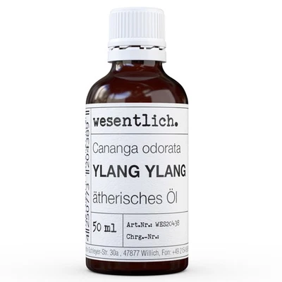 Ylang Ylang Öl 50ml - ätherisches Öl von wesentlich. - 100% naturrein
