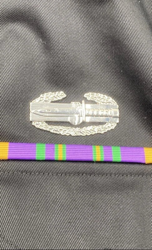 Cavi Mens Black Purple Long Sleeve Pockets Full-Zip Military Jacket Size 2XL - Image 4 of 4