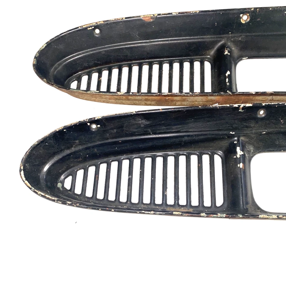 Bisel de luz de estacionamiento señal de giro moldura de inserción capó camioneta Chevrolet C10 60-61 OEM Foto 2 de 4