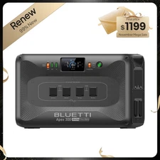 BLUETTI Apex 300 2764Wh 3840W Portable Power Station Expandable for Backup
