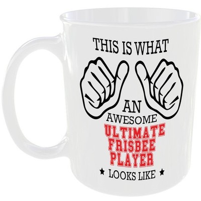 TOLLER ULTIMATIVER FRISBEE-SPIELER SIEHT AUS WIE TASSE IDEALES GESCHENK TASSE FÜR SCHEIBENSPORT