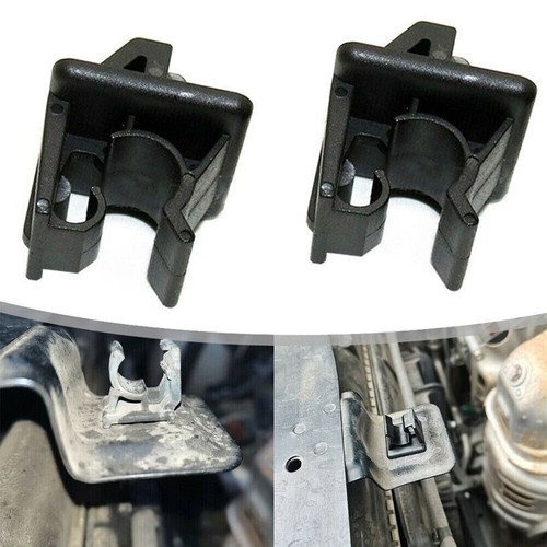 For Car Front Hood Support Bar Fixing Clips 2 Pcs Black 90672SNB003 Holder - Picture 16 of 21