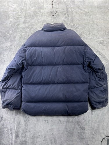 VTG Polo Jeans Co. Ralph Lauren Down Feather Puffer Jacket Medium Patina Blue RL - Picture 18 of 24