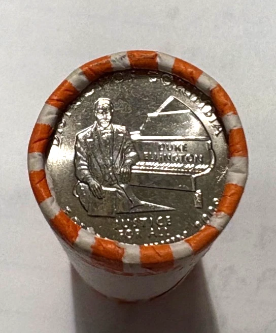 2009 - P - Rollo de cuarto del territorio del Distrito de Columbia - 40 monedas Foto 2 de 2