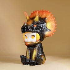 CUTIE Burning Triceratops Sofubi Japan Toy Manufacturing