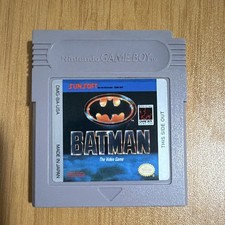 Batman Gameboy Original Nintendo Cartridge TESTED 