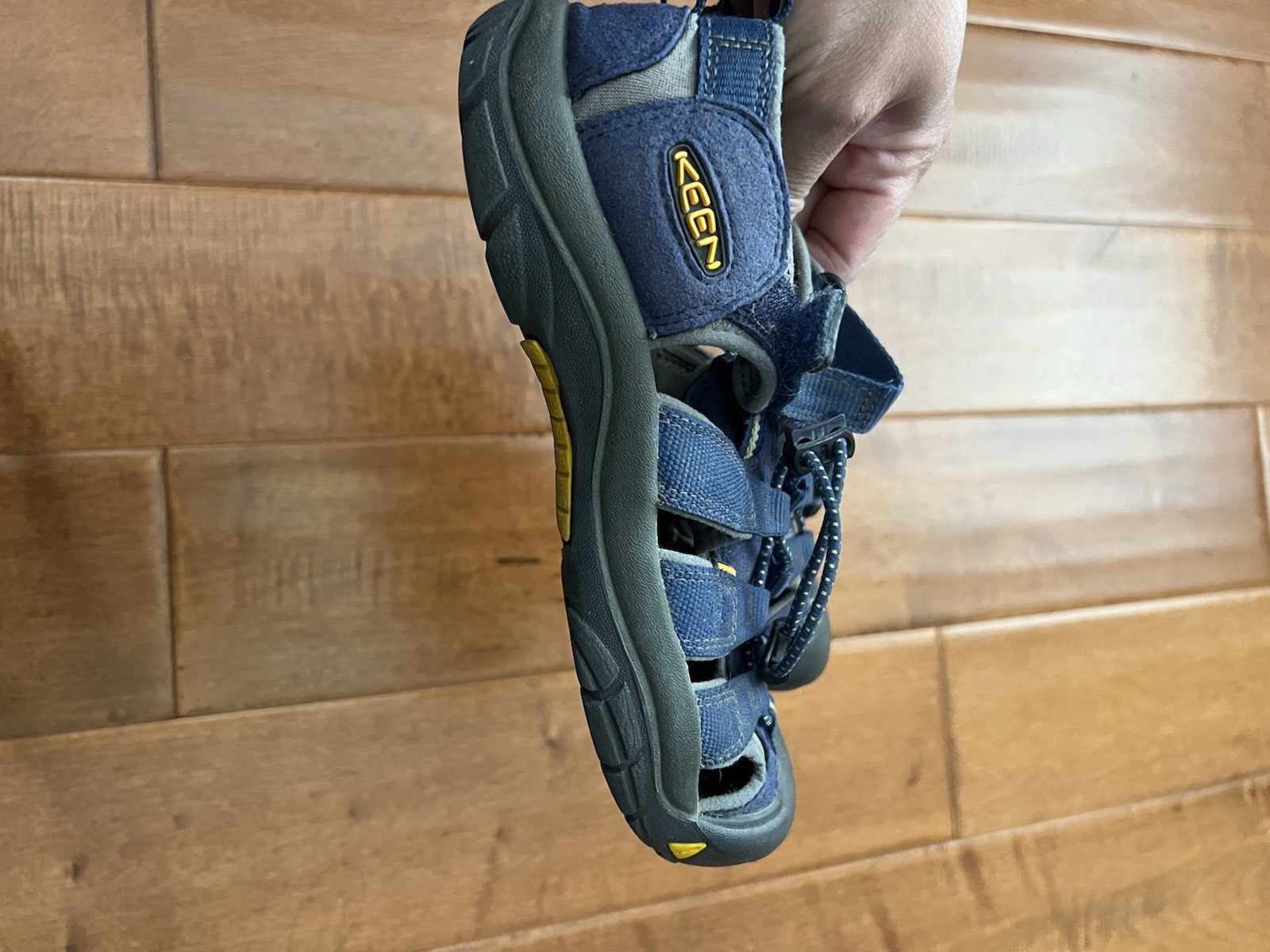 Keen Newport H2 blu profondità gargoyle giovani scarpe da trekking sandalo 1009962 taglia 6