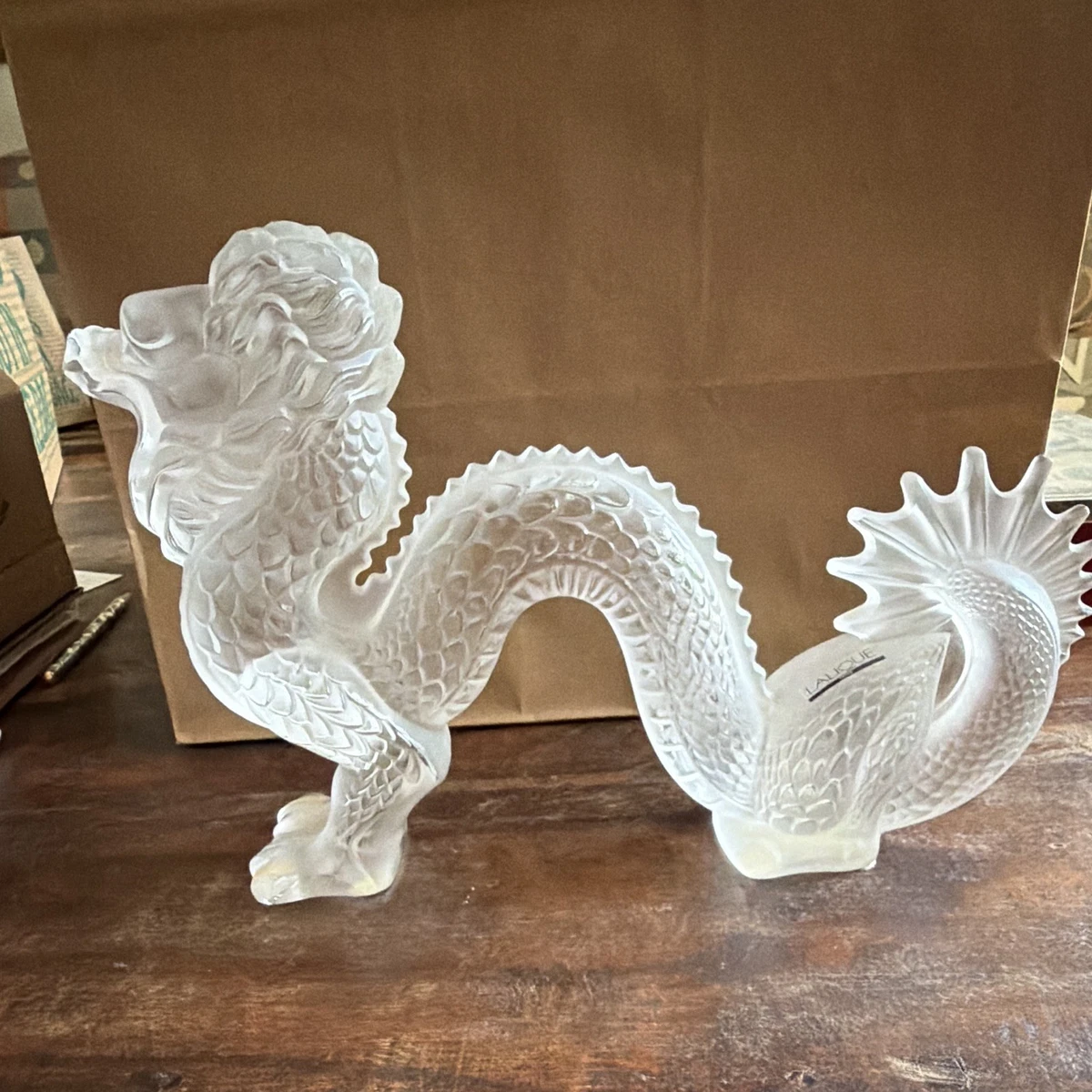 Lalique Crystal Dragon for sale | eBay