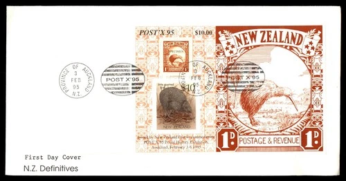 Mayfairstamps New Zealand FDC 1995 postal history exhibition post'x little spott