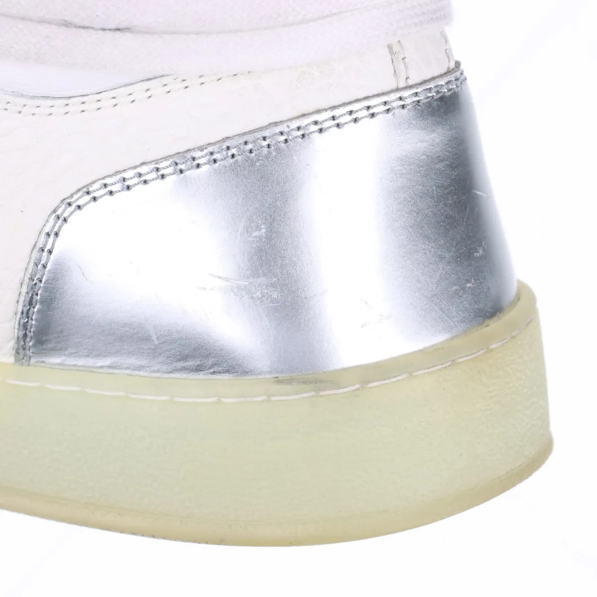 Louis Vuitton Rivoli line 21 years Leather Sneakers 7 Men's White FA0231 Monogra thumbnail 16