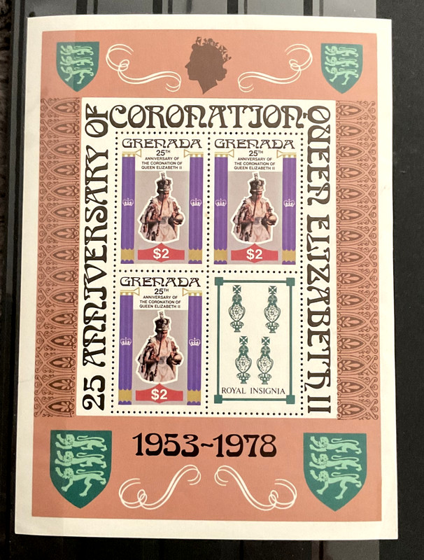 GRENADA -1978 QUEEN ELIZABETH II 25 YEARS CORONATION     mnh             #26141