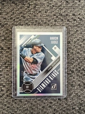 2018 Panini Donruss - Diamond Kings Aaron Judge #19 Stat Line Season /128