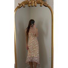 Vintage Y2K 90s Byer Too Floral Print Dress