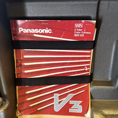 Panasonic WV-V3 Vintage 80er Jahre Farbvideokamera V3 mit Koffer & Netzteil - Bild 14 von 18