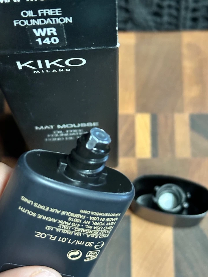 Новый - KIKO Milano коврик мусс масло бесплатная основа - 30 мл - цвет: теплая роза WR140 - Изображение 3 из 4