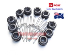 20 Sets Bungee Loop Buttons & Rivet Studs for 5mm Shock Cord Tonneau Cover