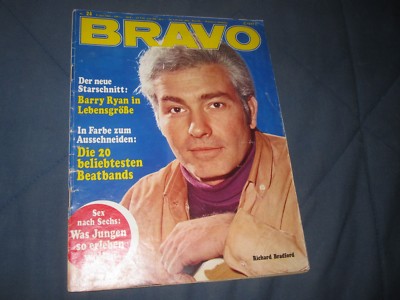Bravo 9.6.1969 24/69  Barry Ryan Starschnitt 1 Heft komplett