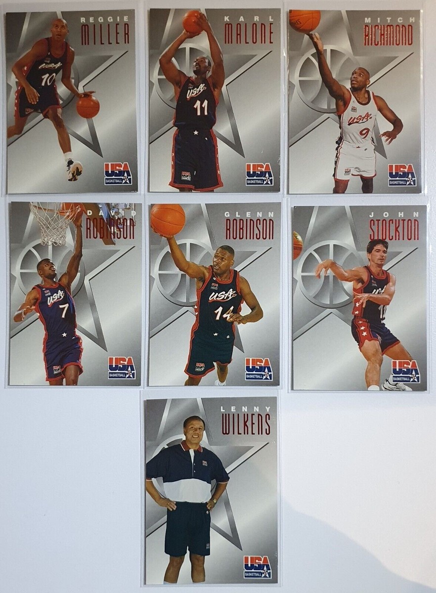1996 Skybox Team USA Basketball Dream Team II - COMPLETE 14 CARD