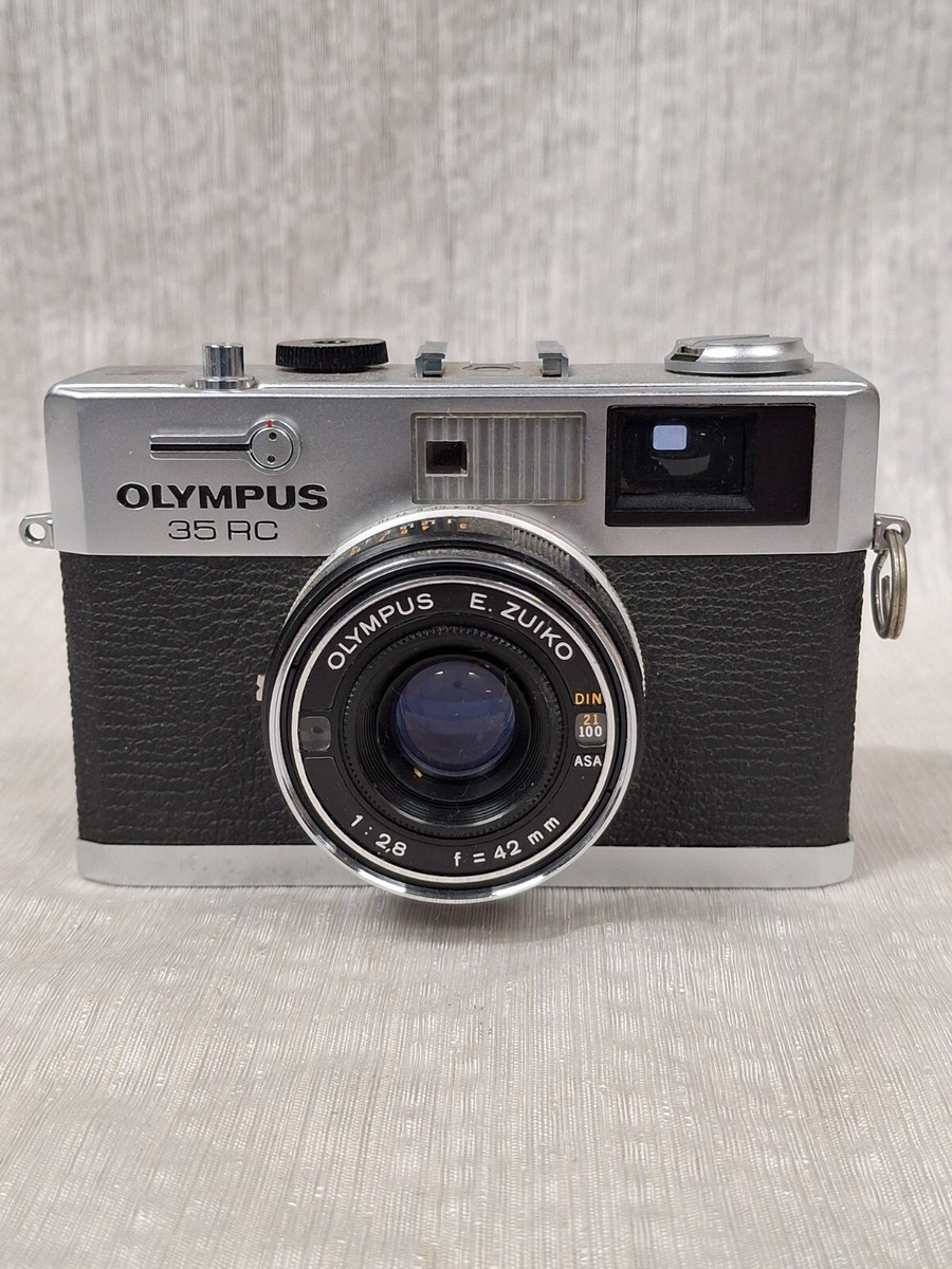Olympus 35-RC 35mm Rangefinder Film Camera w/ 42mm E. Zuiko