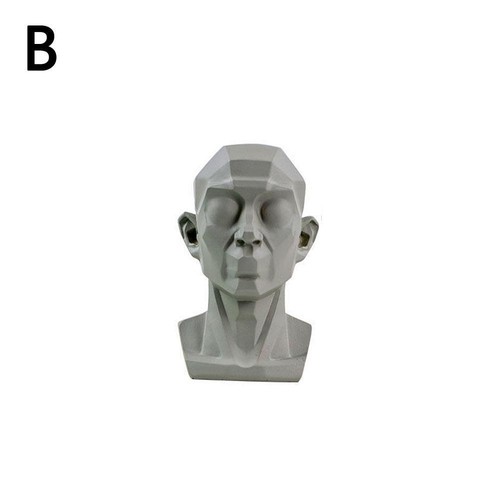 Modelo de cabeza plana para artistas aprender planos de cara cabeza humana modelo GT X1 L B5I5 - Imagen 20 de 23