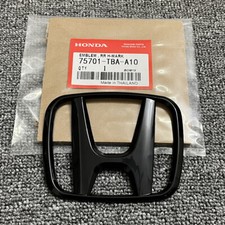 Stemma bagagliaio nero lucido per Civic Touring Sport berlina 4 porte 2016-2021 distintivo H