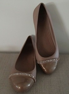 women's crocs ballerina flats