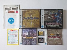 Nintendo DS Fire Emblem Shadow Dragon Mystery of the Emblem Set Lot Game Japan
