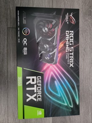 ASUS ROG Strix GeForce RTX 3050 OC Gaming Graphics Card (STXRTX3050O8GGM)