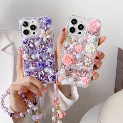 For iPhone 17 Pro Max 16 15 14 13 12 11 Woman's Luxury Diamond