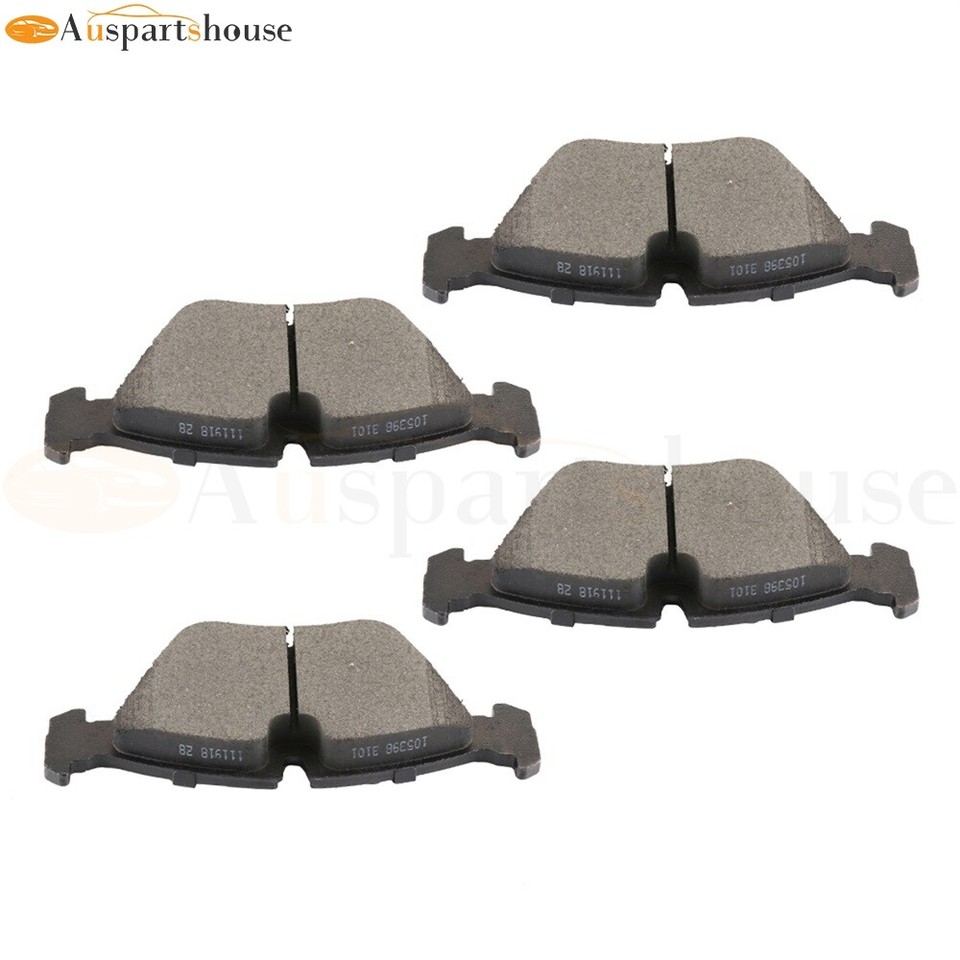 4x Front Ceramic Brake Pads For BMW 525iT BMW 540i BMW 735iL BMW 750iL ...