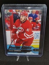 Trevor Carrick #230 Young Guns 2016-17 Upper Deck Series 1 Carolina...