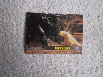 Fleer 1995 Ultra: Power Rangers The Movie ''LUCKY DUCK'' #115 Trading Card