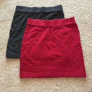 ebay red skirt