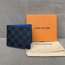 Louis Vuitton SLENDER WALLET DAMIER GRAPHITE BLUE