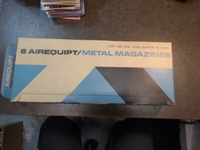 6 Airequipt Metal Magazines for 35mm and Super Slides