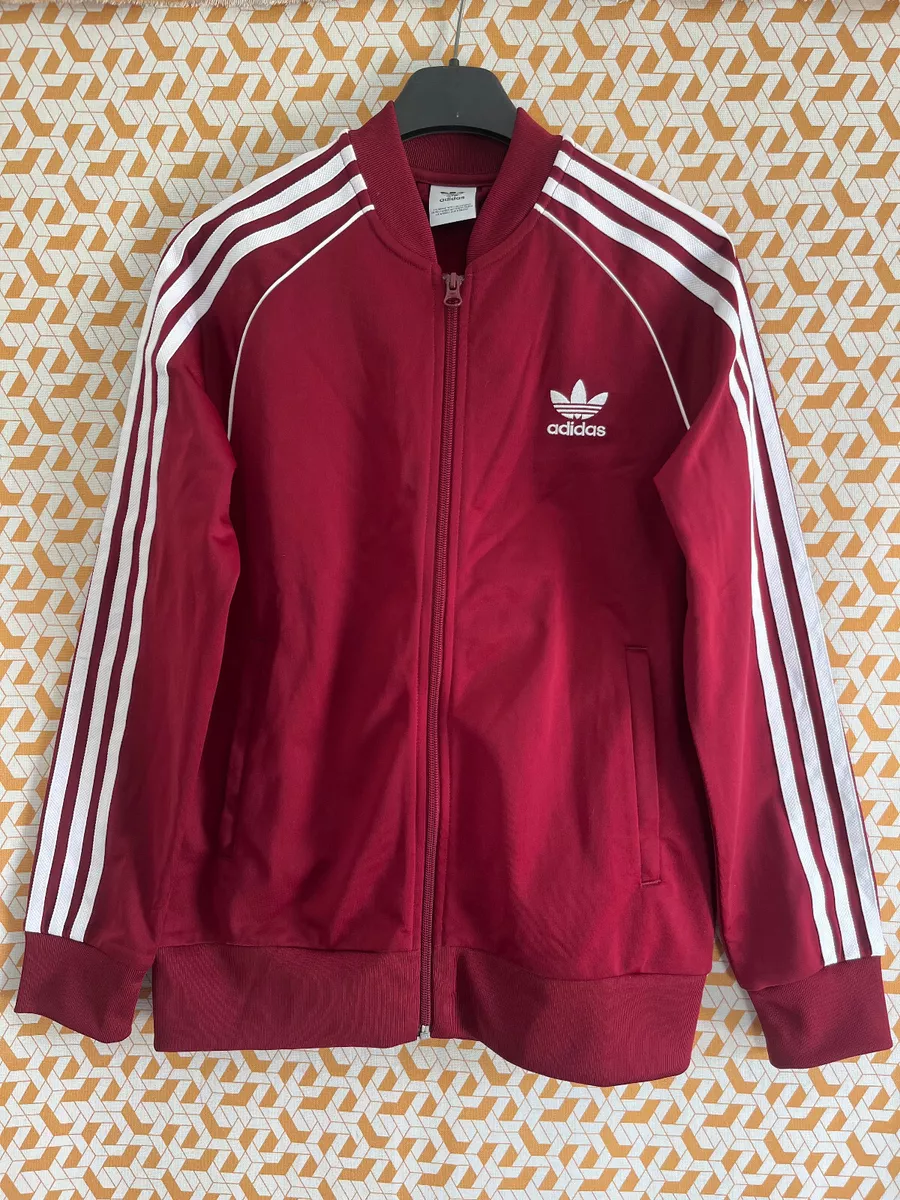 adidas Originals Veste adidas rouge Rouge - Vêtements Vestes de