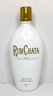 EMPTY Rum Chata 750ml Bottle for Crafting/Display
