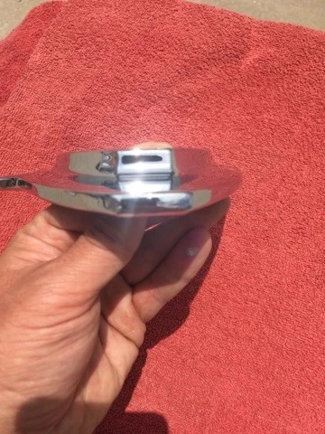 Oldsmobile Toronado 1971 1972 NOS extensión guardabarros moldura parachoques superior derecho moldura Foto 4 de 4