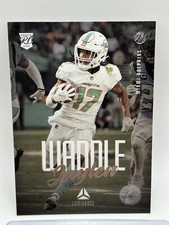2021 Panini Chronicles - Luminance Update Rookies Green #213 Jaylen Waddle (RC)